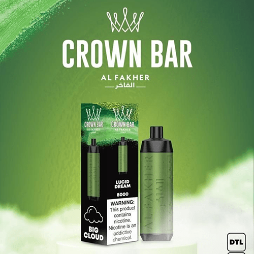 ALFAKHER CROWN BAR LUCID DREAM - 8000 PUFFS — image 1