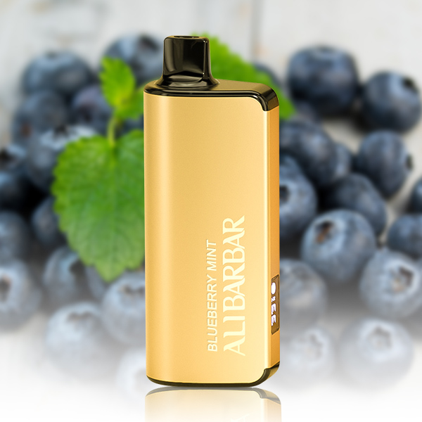 ALIBARBAR INGOT 9000 Puffs Blueberry Mint — image 1