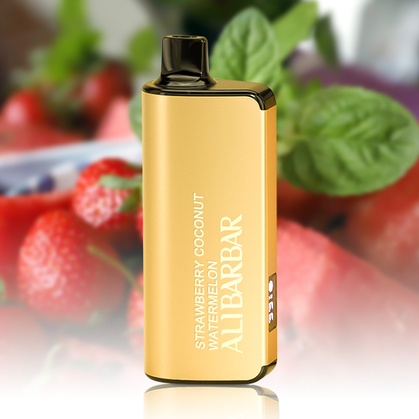 ALIBARBAR INGOT 9000 Puffs Strawberry Coconut Watermelon — image 1