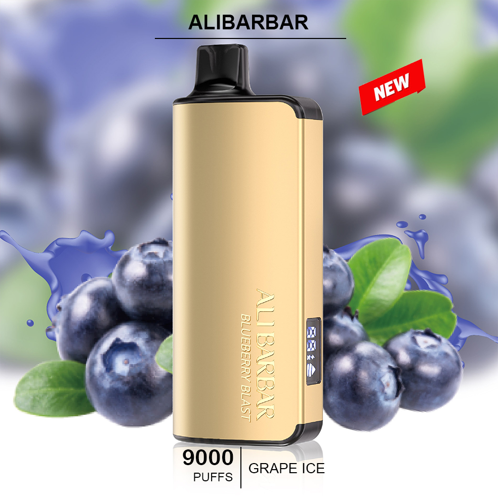 ALIBARBAR INGOT - BLUEBERRY BLAST – 9000 PUFFS — image 1