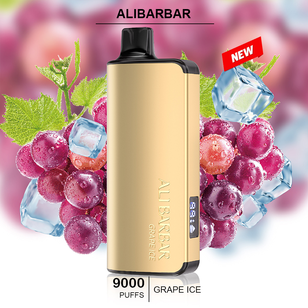 ALIBARBAR INGOT - GRAPE ICE – 9000 PUFFS — image 1
