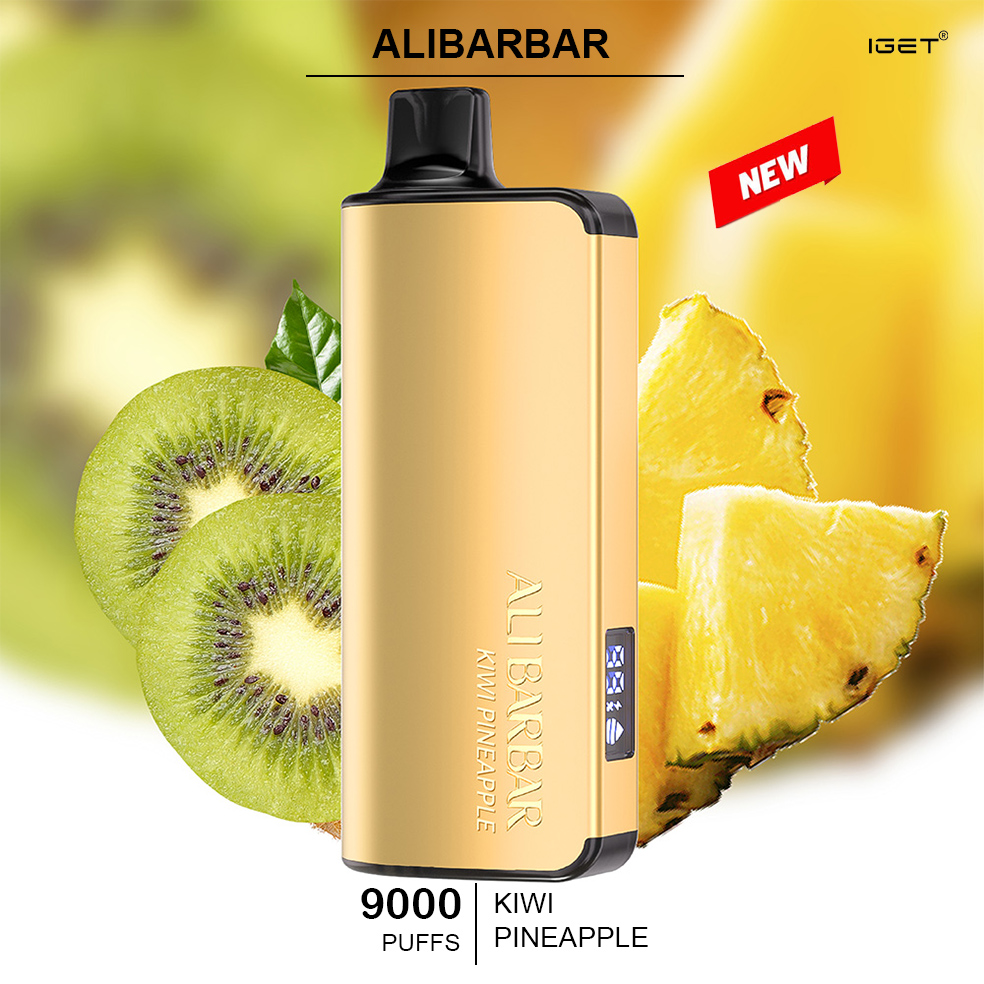 ALIBARBAR INGOT - KIWI PINEAPPLE - 9000 PUFFS — image 1