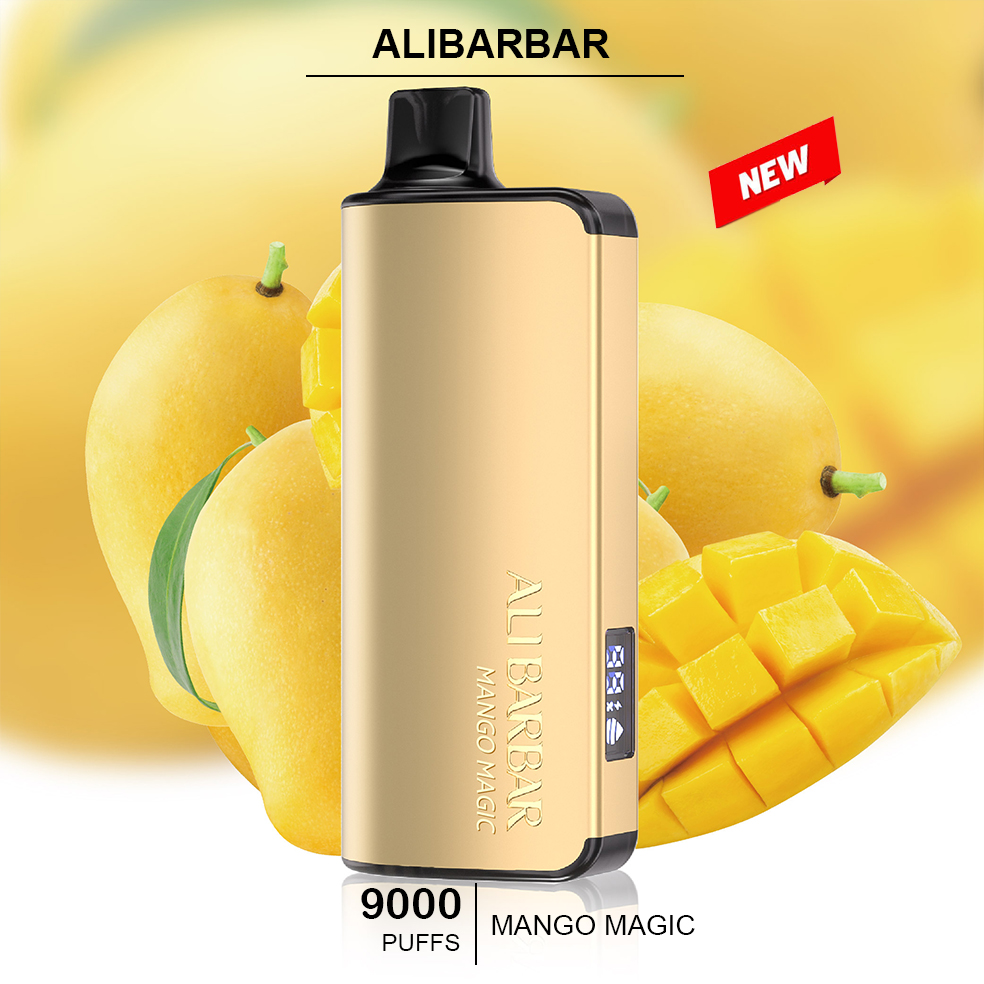 ALIBARBAR INGOT - MANGO MAGIC – 9000 PUFFS — image 1