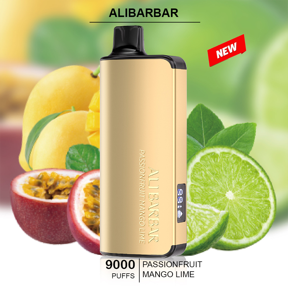 ALIBARBAR INGOT - PASSIONFRUIT MANGO LIME - 9000 PUFFS — image 1