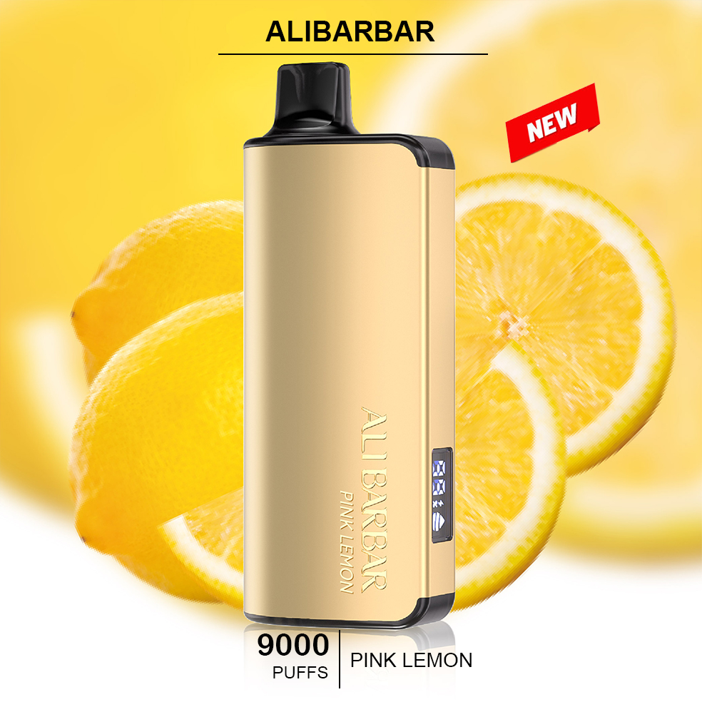 ALIBARBAR INGOT - PINK LEMON – 9000 PUFFS — image 1
