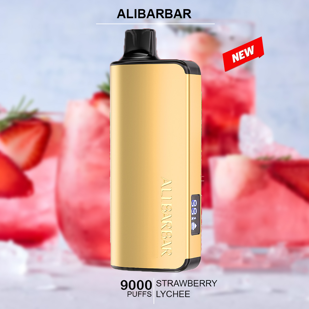 ALIBARBAR INGOT - STRAWBERRY LYCHEE - 9000 PUFFS — image 1