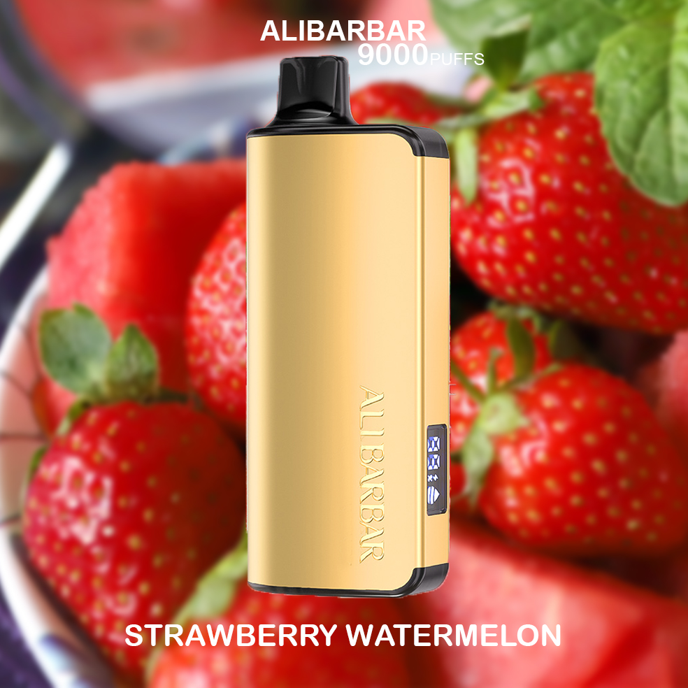 ALIBARBAR INGOT - STRAWBERRY WATERMELON - 9000 PUFFS — image 1