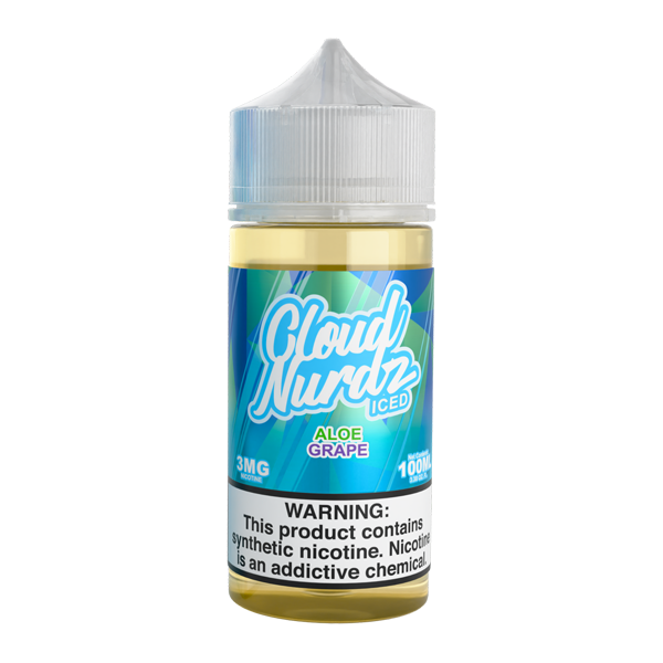Aloe Grape Cloud Nurdz Iced eJuice — image 1