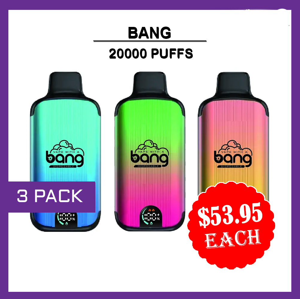 BANG - 3 PACK - 20000 PUFFS — image 1