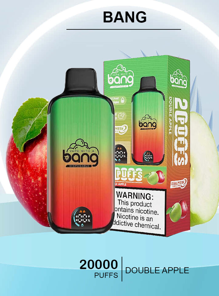 BANG - DOUBLE APPLE - 20000 PUFFS — image 1