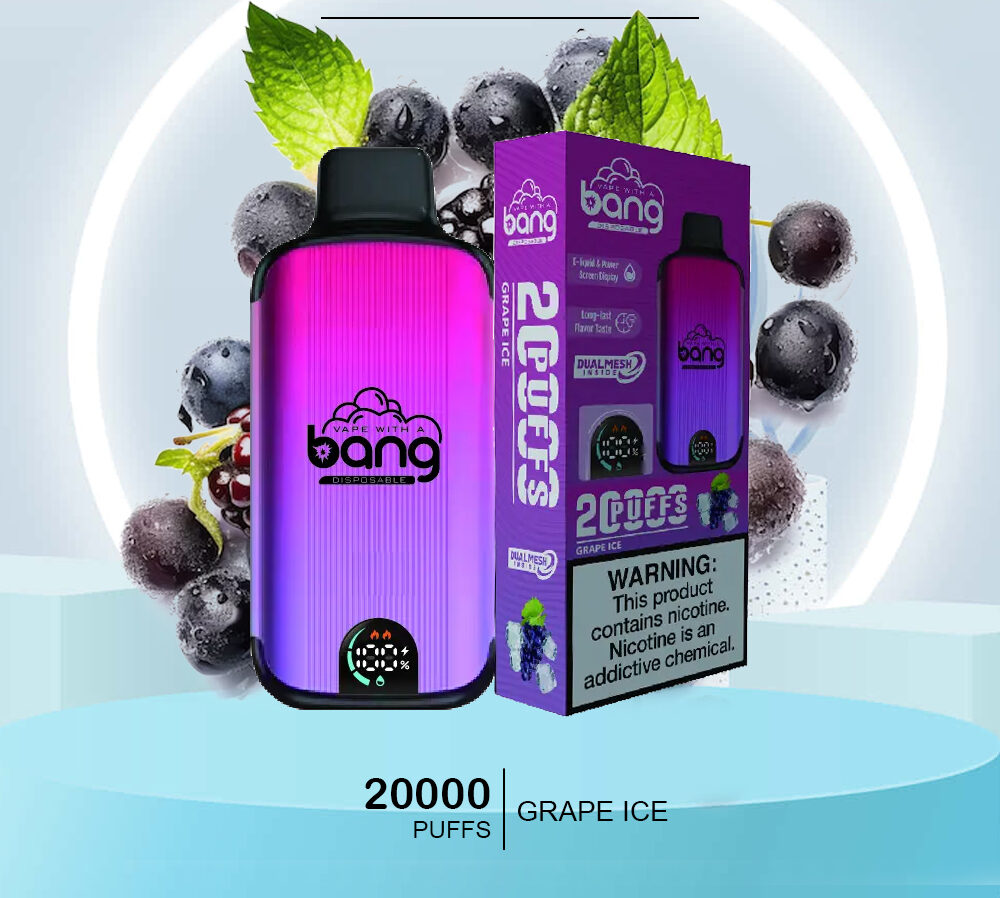 BANG - GRAPE ICE - 20000 PUFFS — image 1