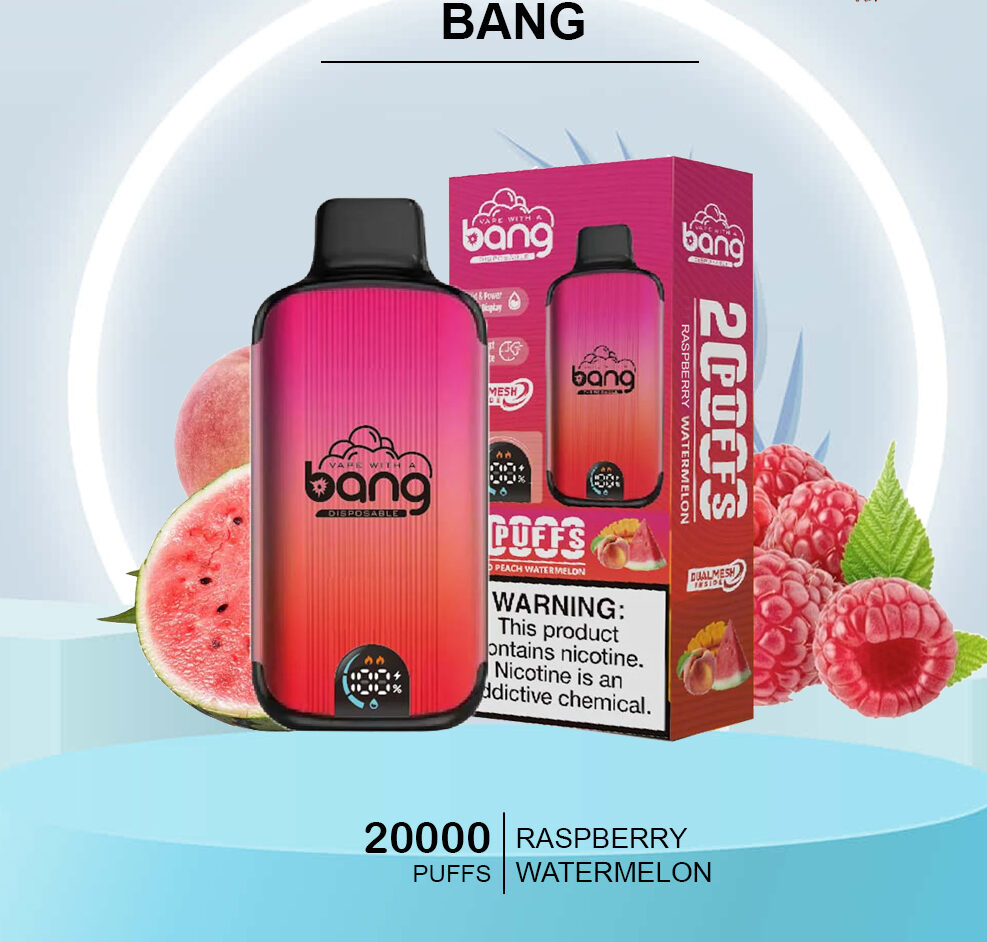 BANG - RASPBERRY WATERMELON - 20000 PUFFS — image 1