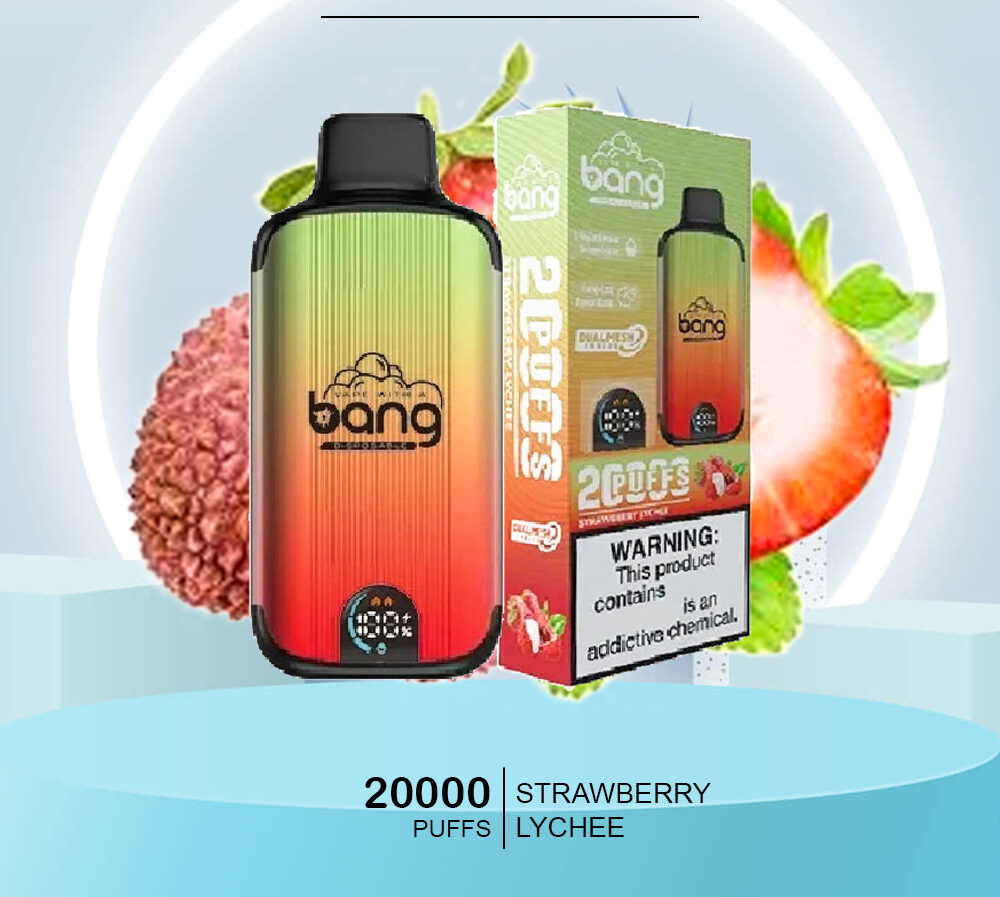 BANG - STRAWBERRY LYCHEE - 20000 PUFFS — image 1