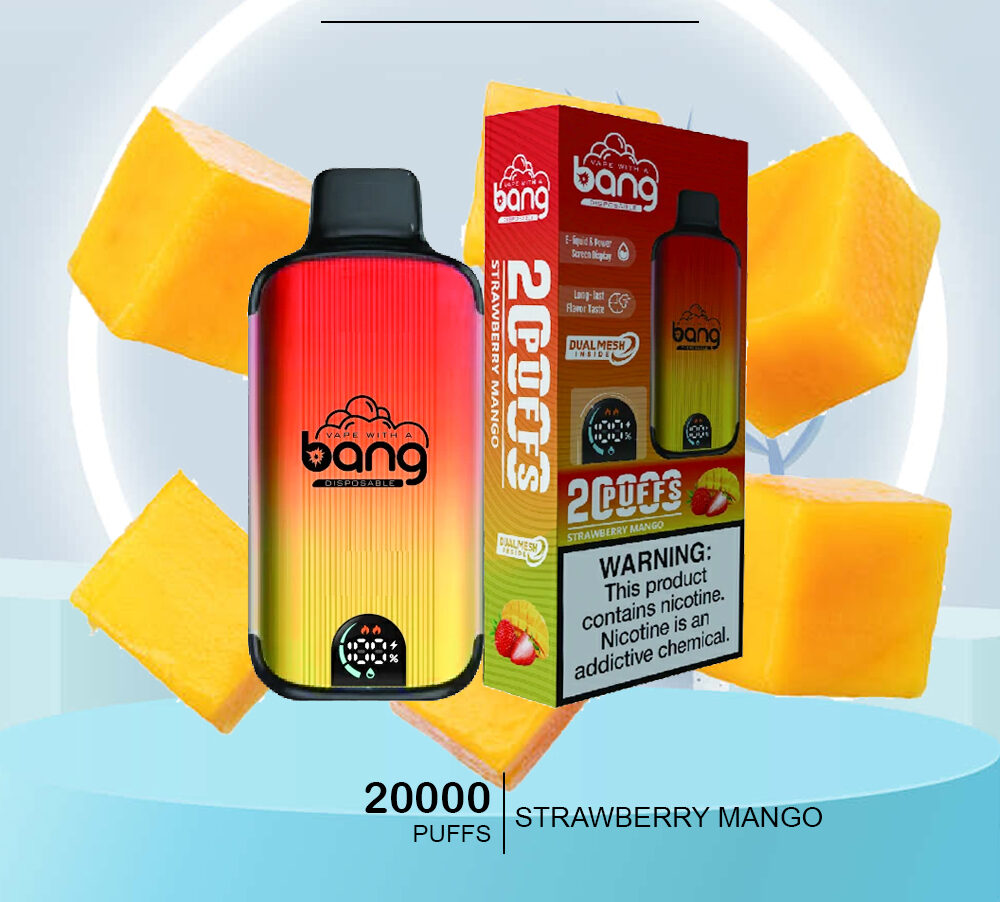 BANG - STRAWBERRY MANGO - 20000 PUFFS — image 1