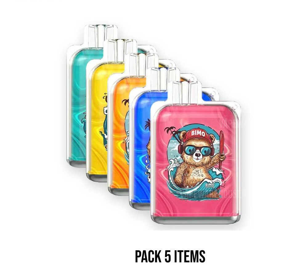 BIMO Crystal 12000 Puffs - Pack 5 items — image 1