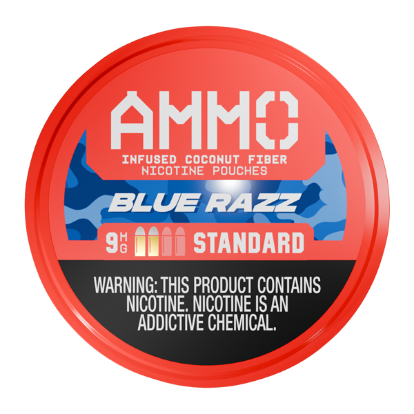 Blue Razz AMMO Nicotine Pouches — image 1