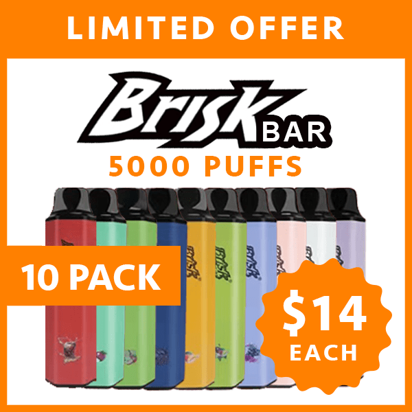 BRISK BAR – 5000 PUFFS – 10 PACK — image 1