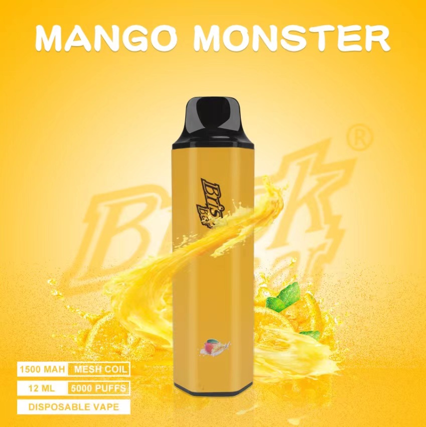 BRISK BAR MANGO MONSTER – 5000 PUFFS — image 1
