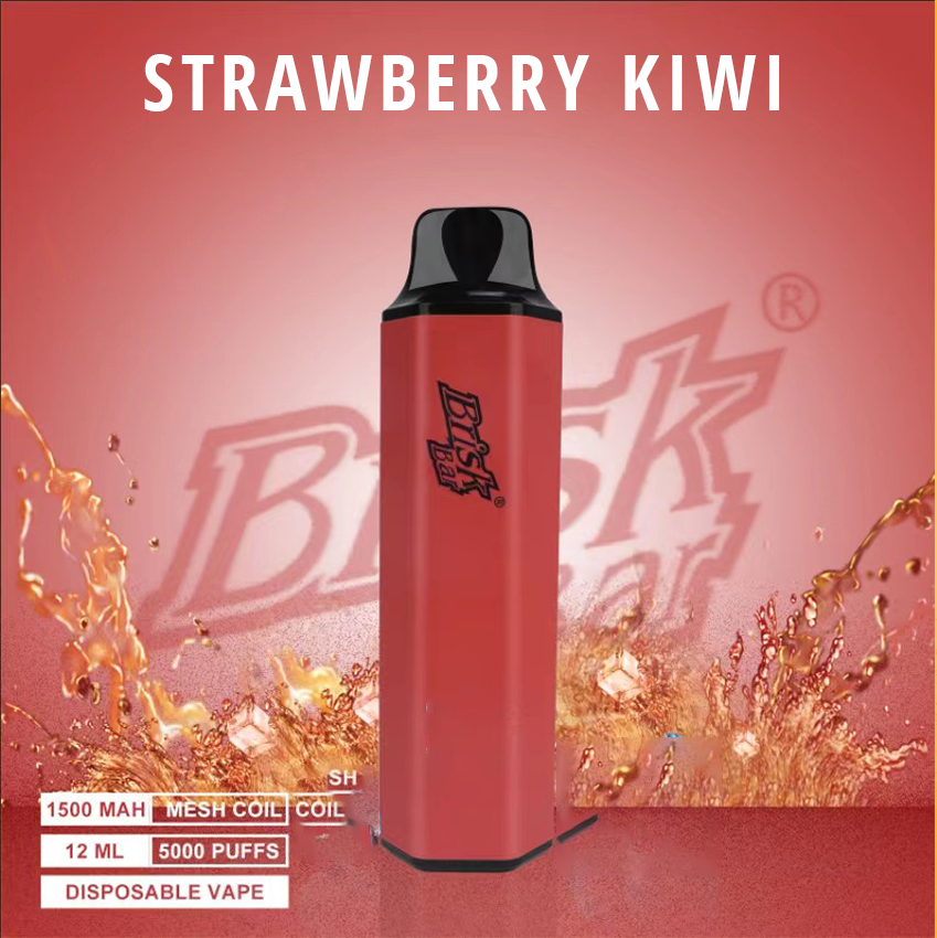 BRISK BAR STRAWBERRY KIWI – 5000 PUFFS — image 1