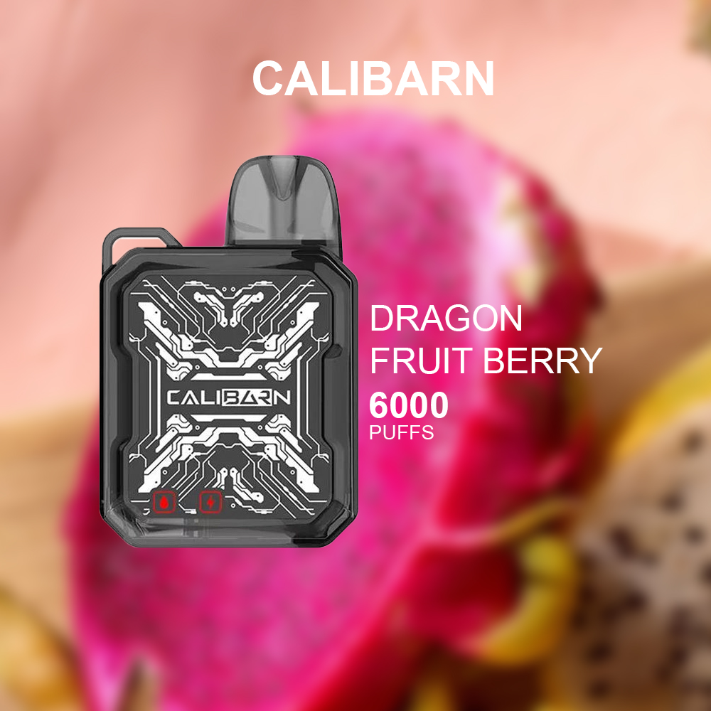 CALIBARN DRAGON FRUIT BERRY - 6000 PUFFS — image 1
