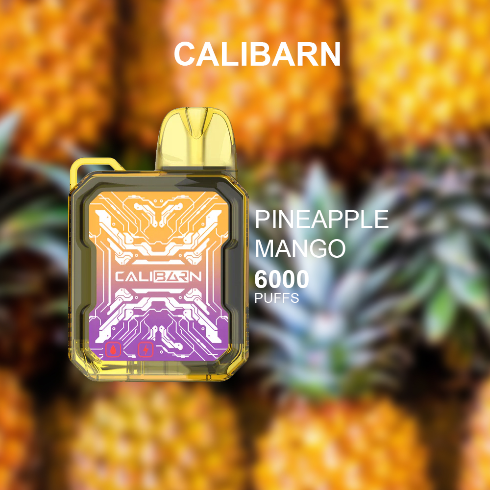 CALIBARN PINEAPPLE MANGO - 6000 PUFFS — image 1
