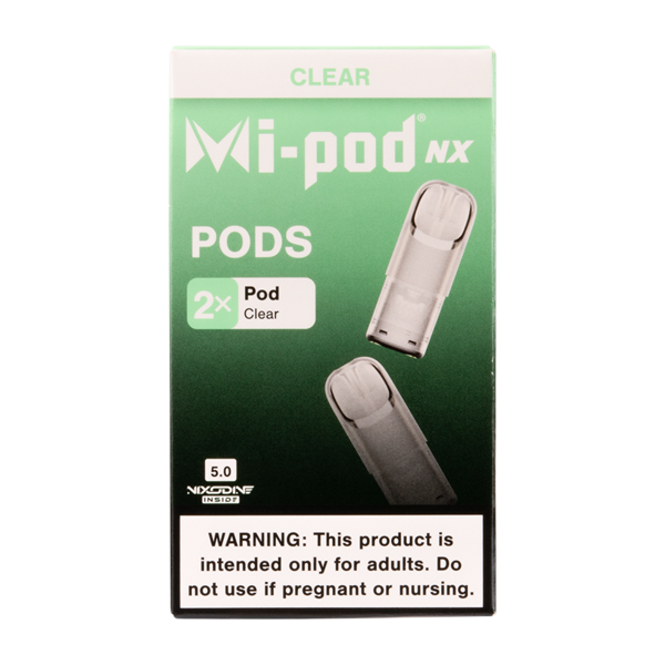 Clear Mi-Pod NX 2pk Pods — image 1