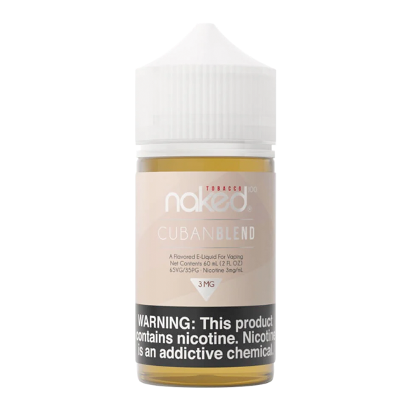 Cuban Blend Naked100 Tobacco Vape Juice — image 1