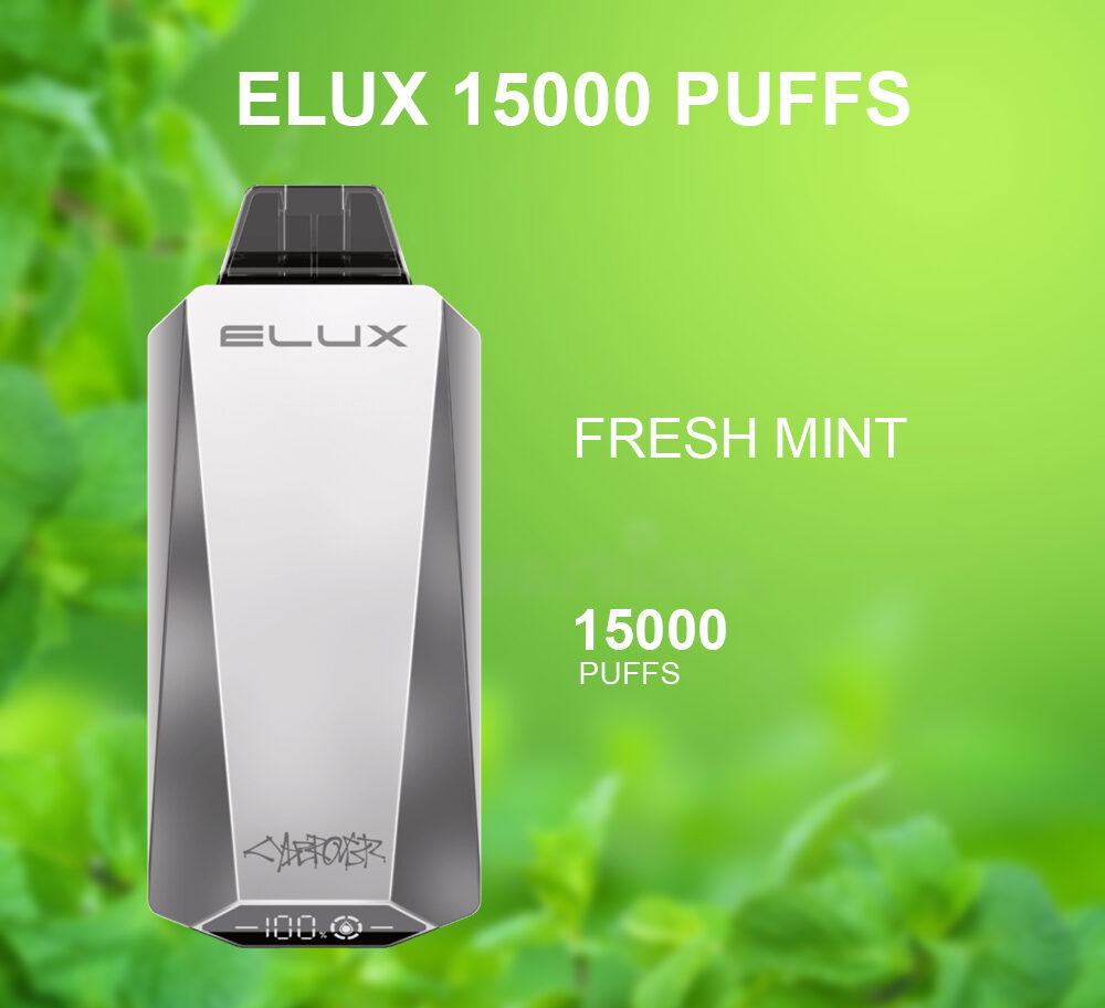 ELUX FRESH MINT- 15000 PUFFS — image 1