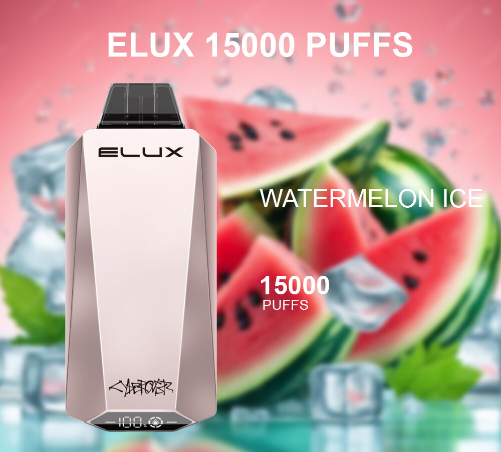 ELUX WATERMELON ICE - 15000 PUFFS — image 1