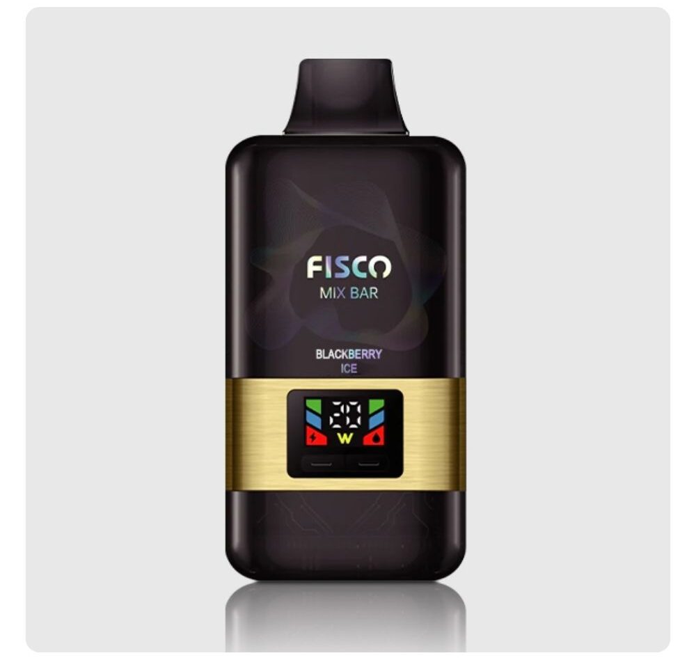 FISCO MIX BAR 12000 Puffs Blackberry Ice — image 1