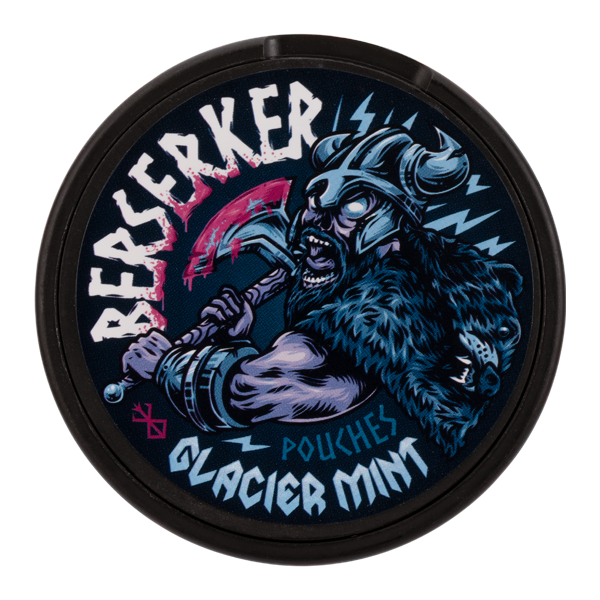 Glacier Mint BERSERKER Caffeine Pouch — image 1