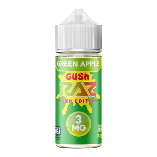 Green Apple Gush RAZ X Pod Juice (100ml) — image 1