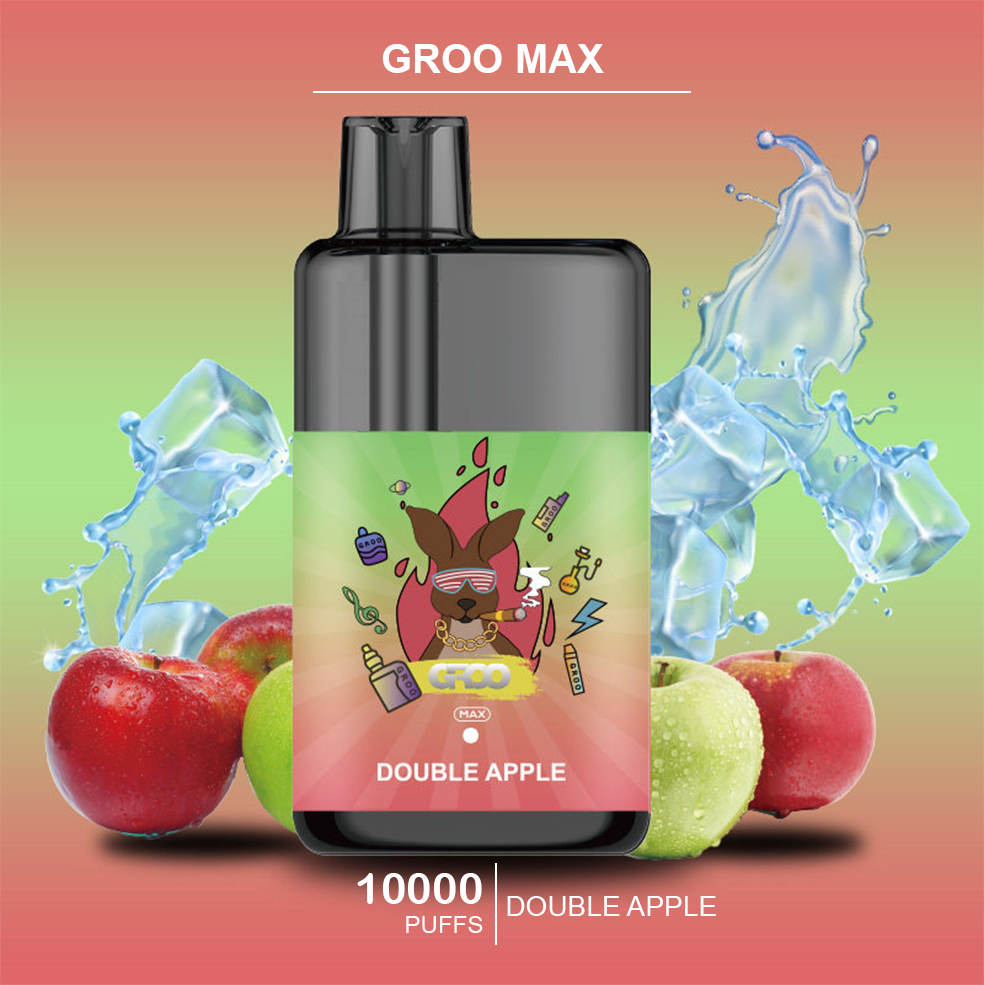 GROO MAX - DOUBLE APPLE - 10000 PUFFS — image 1
