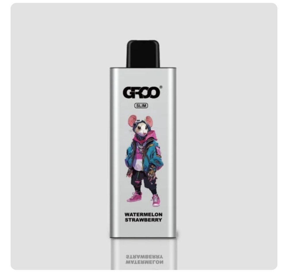 GROO Slim 9000 Puffs Watermelon Strawberry — image 1