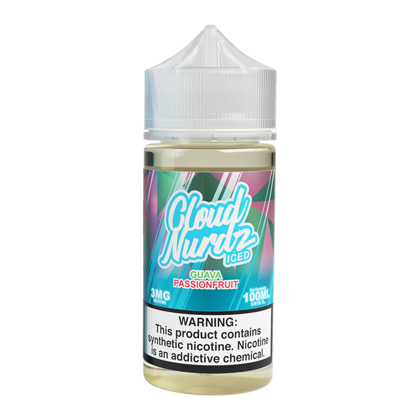 Guava Passion Cloud Nurdz Iced eJuice — image 1