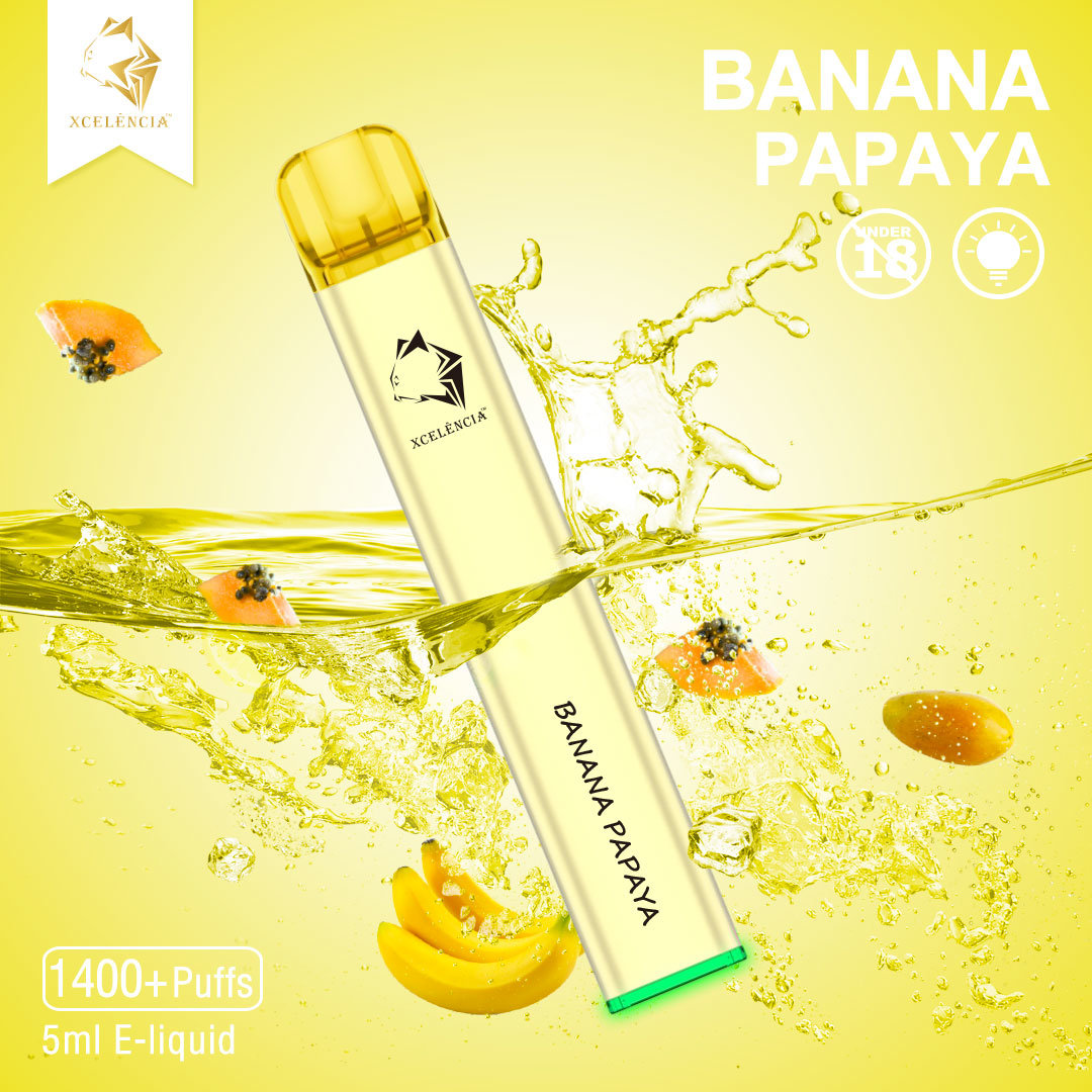 GUNNPOD BANANA PAPAYA - 1400 PUFFS — image 1