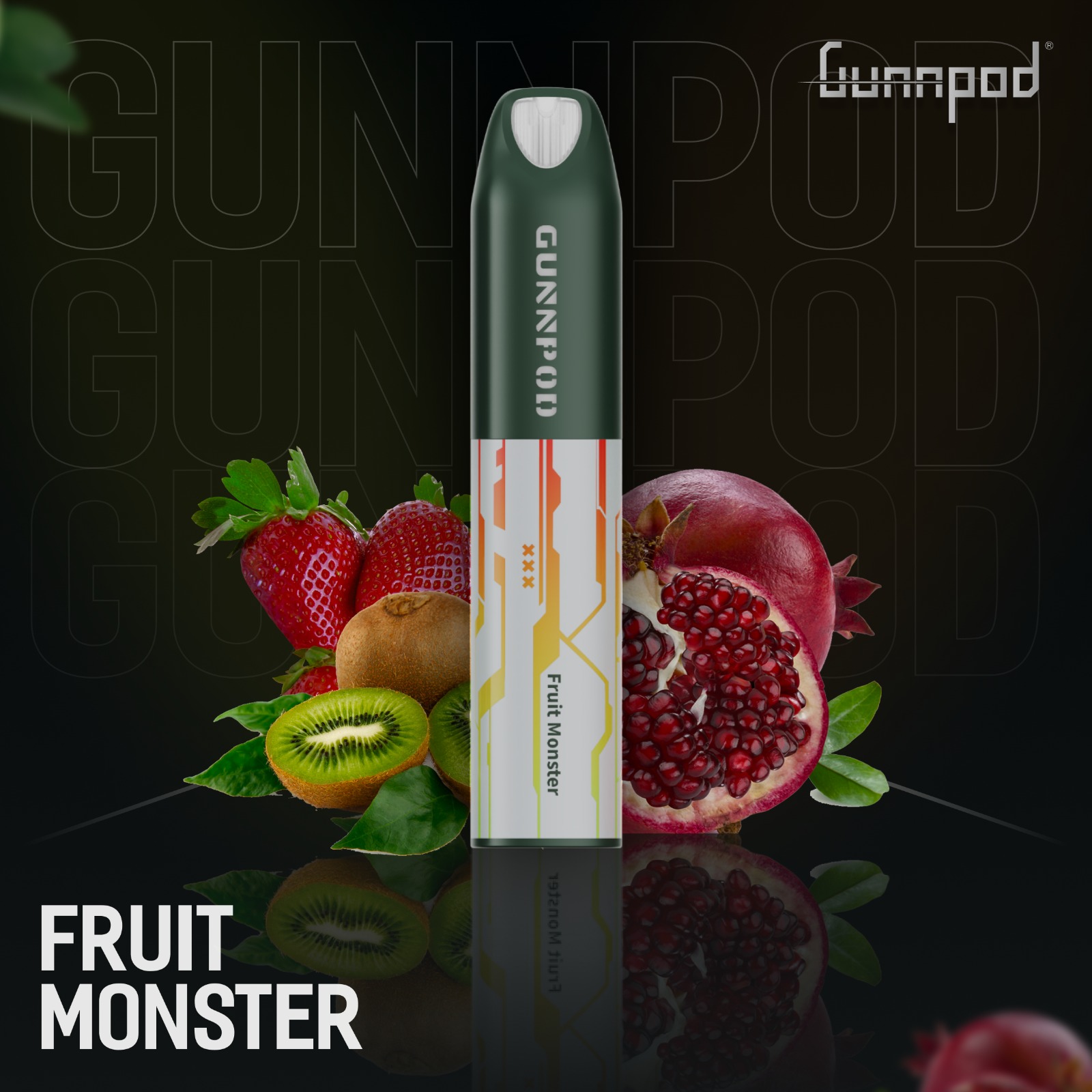 GUNNPOD LUME FRUIT MONSTER - 5000 PUFFS — image 1
