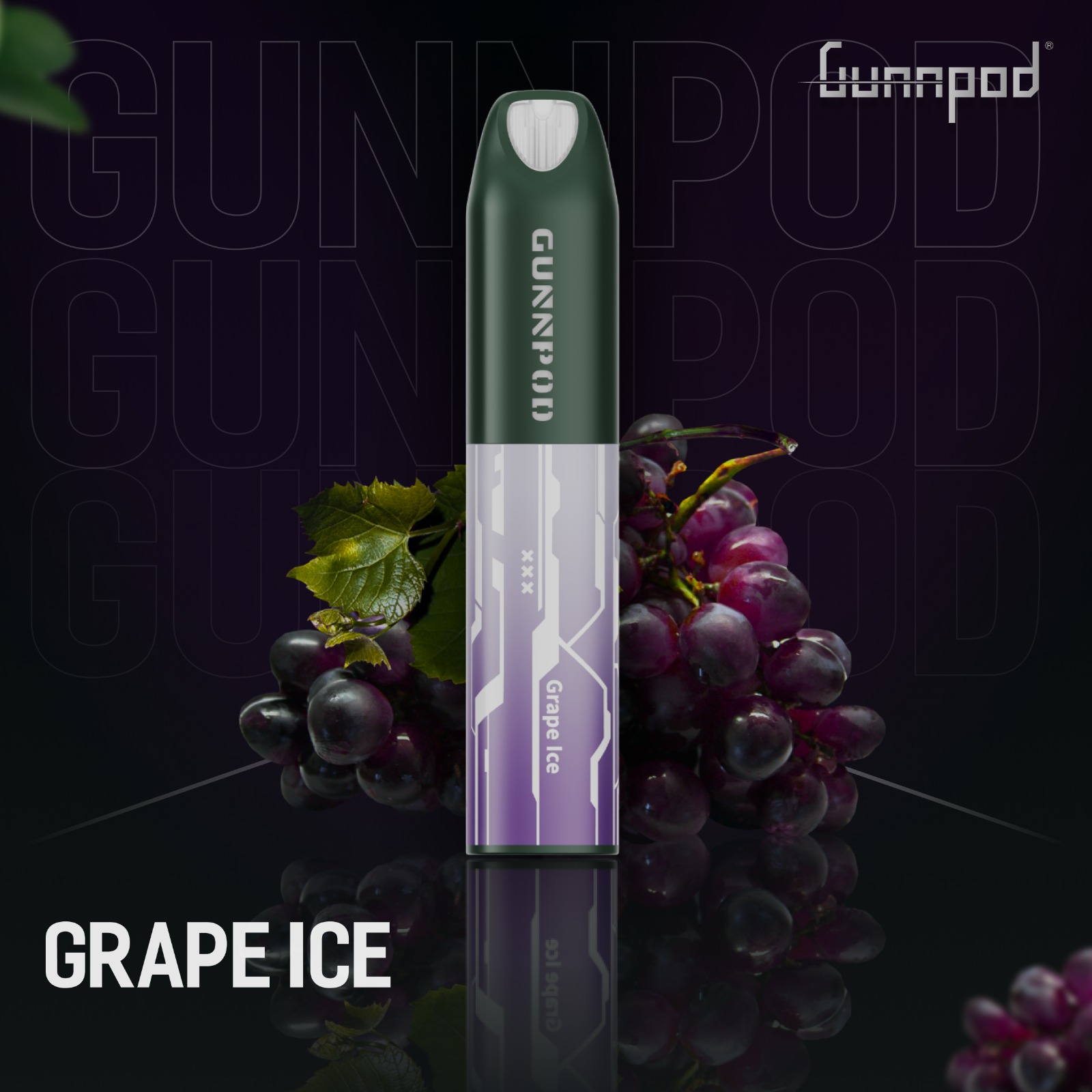 GUNNPOD LUME GRAPE ICE - 5000 PUFFS — image 1
