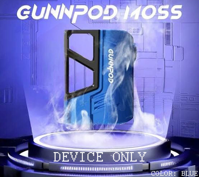 GUNNPOD MOSS - 8000 - "Device Only" - BLUE — image 1