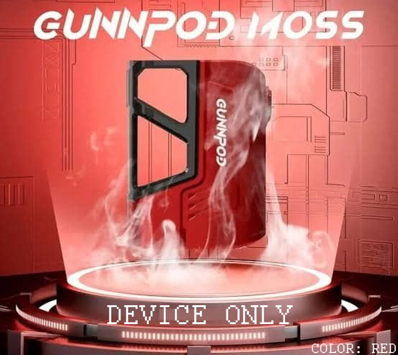 GUNNPOD MOSS - 8000 - "Device Only" - RED — image 1
