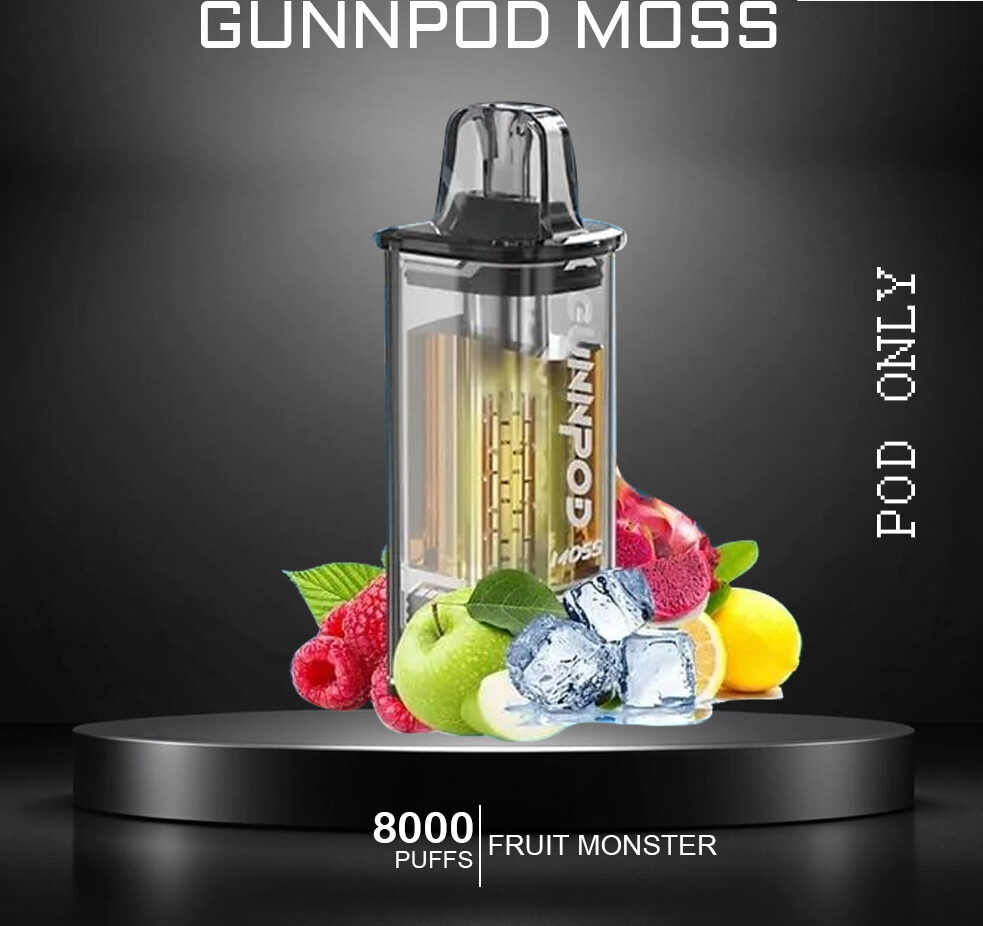 GUNNPOD MOSS - FRUIT MONSTER - 8000 PUFFS - POD ONLY — image 1