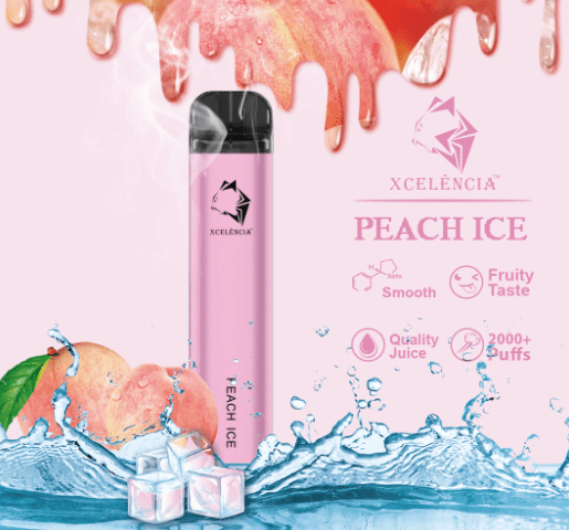 GUNNPOD PEACH ICE – 2000 PUFFS — image 1