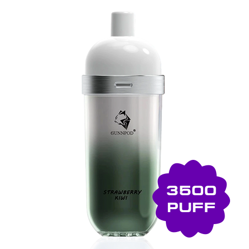 GUNNPOD WAVE STRAWBERRY KIWI – 3500 PUFFS — image 1