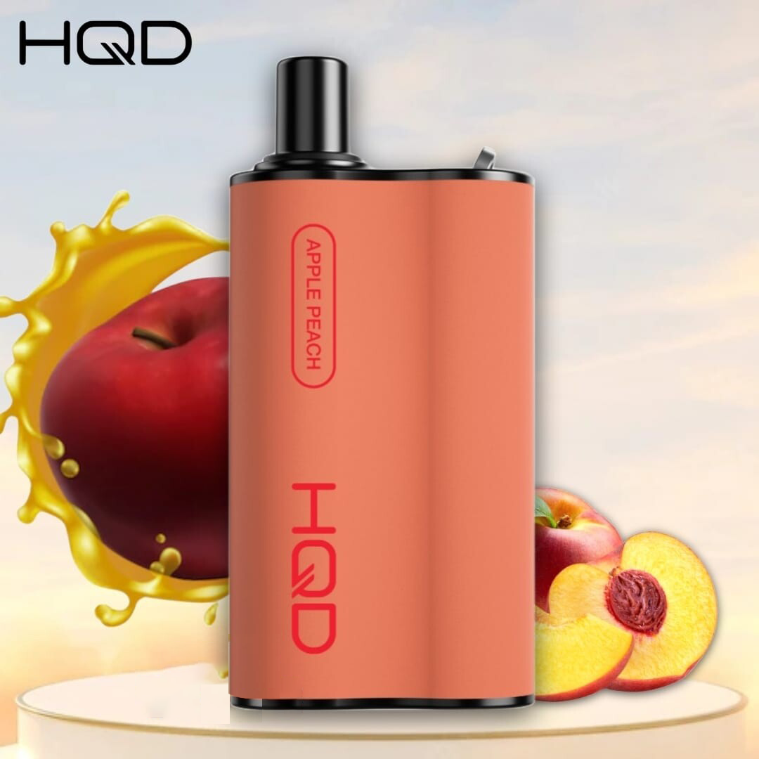 HQD BOX APPLE PEACH – 4000 PUFFS — image 1