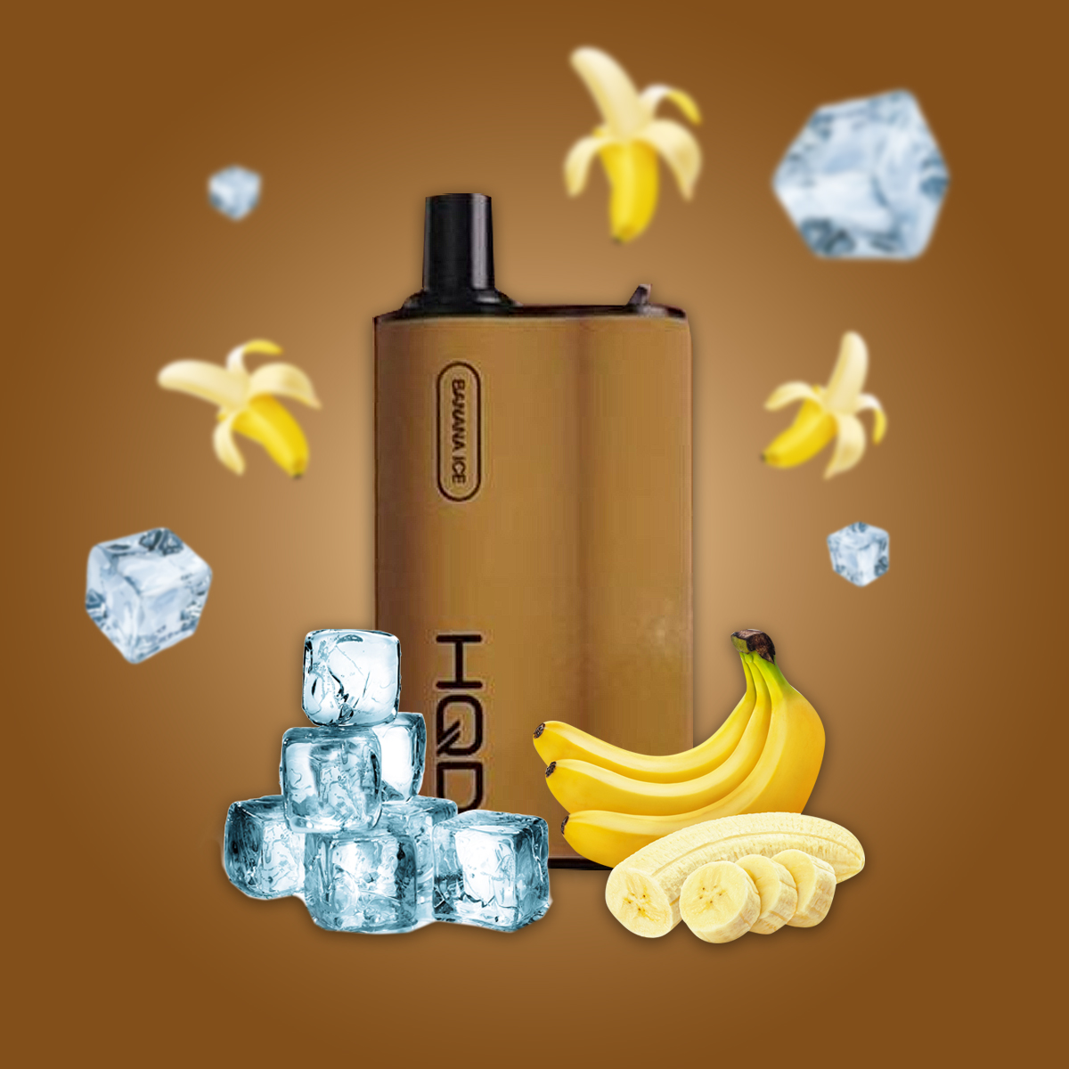 HQD BOX BANANA ICE – 4000 PUFFS — image 1