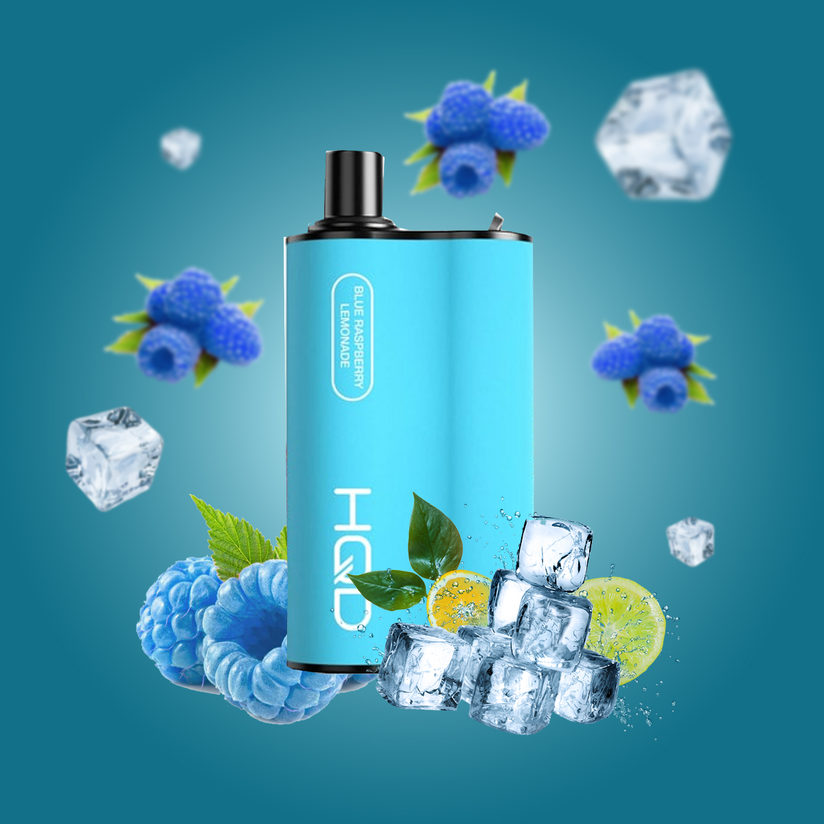 HQD BOX BLUE RASPBERRY LEMONADE – 4000 PUFFS — image 1
