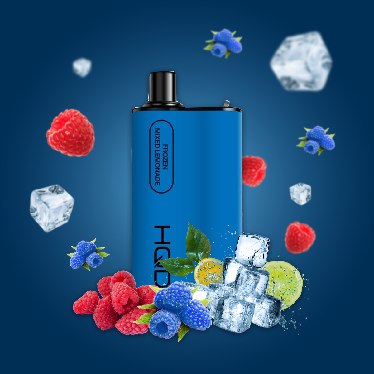 HQD BOX FROZEN MIXED BERRIES – 4000 PUFFS — image 1