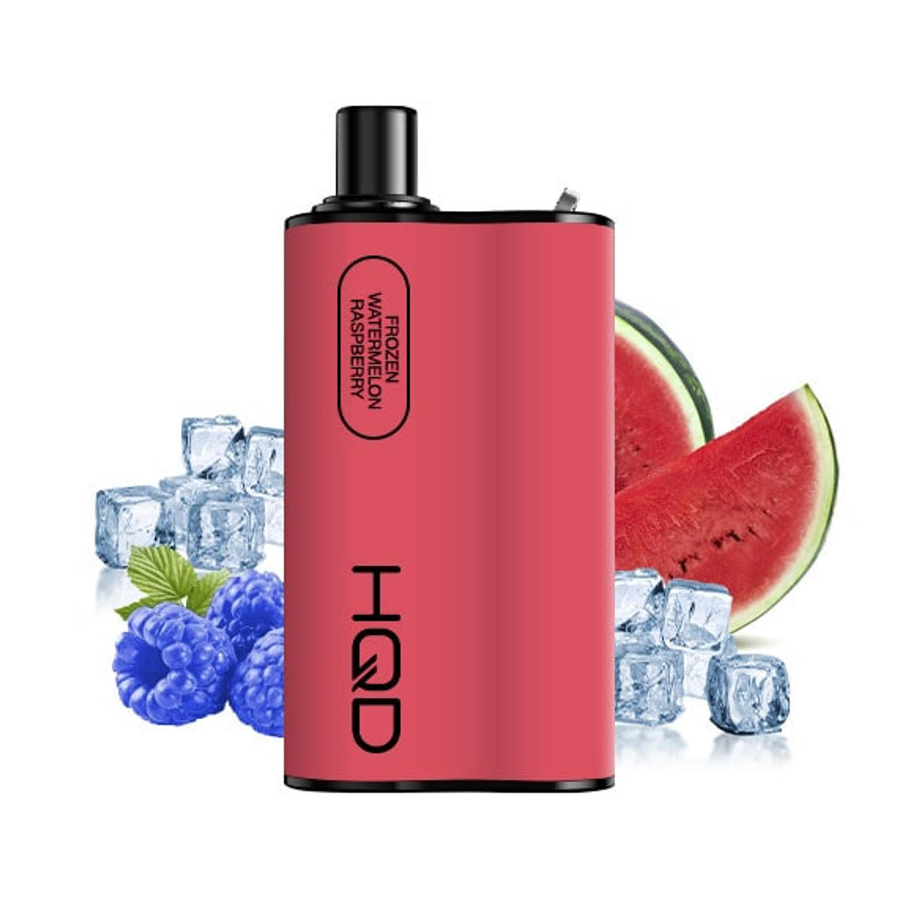 HQD BOX FROZEN WATERMELON RASPBERRY – 4000 PUFFS — image 1
