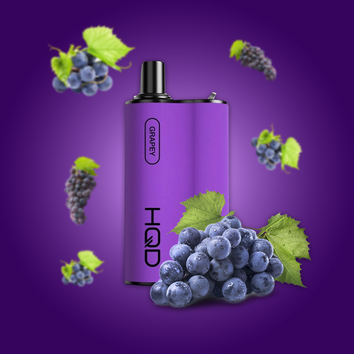 HQD BOX GRAPEY – 4000 PUFFS — image 1