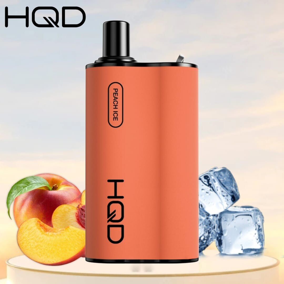 HQD BOX PEACH ICE – 4000 PUFFS — image 1